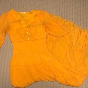 Kings Road, Tiered Maxi Dress, Size Small